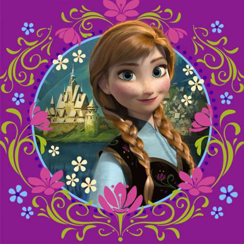 Disney Frozen Lunch Napkins - Click Image to Close
